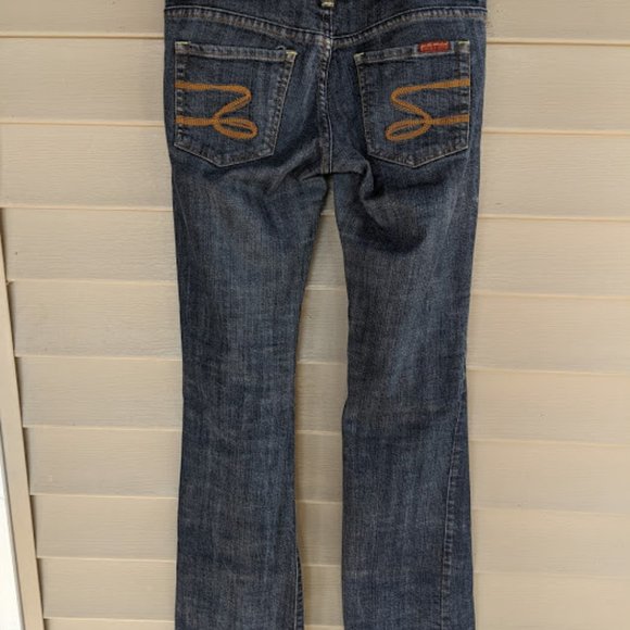 7 For All Mankind Boot Cut Flare Jeans - Picture 6 of 8